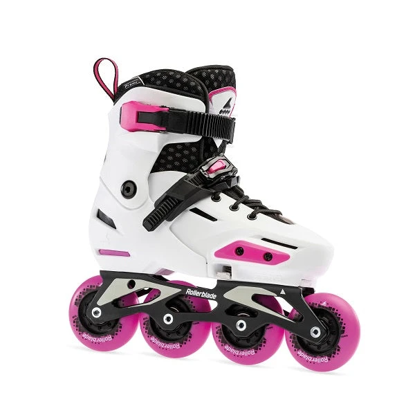 Rollerblade Apex Adjustable Inline Skates - White/Pink 3 Rollerblade Apex Adjustable Inline Skates - White/Pink