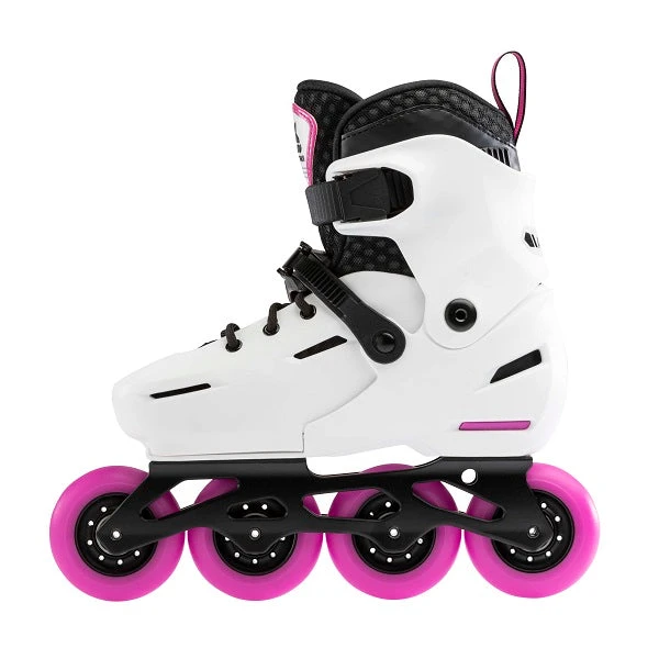 Rollerblade Apex Adjustable Inline Skates - White/Pink 4 Rollerblade Apex Adjustable Inline Skates - White/Pink - Image 2