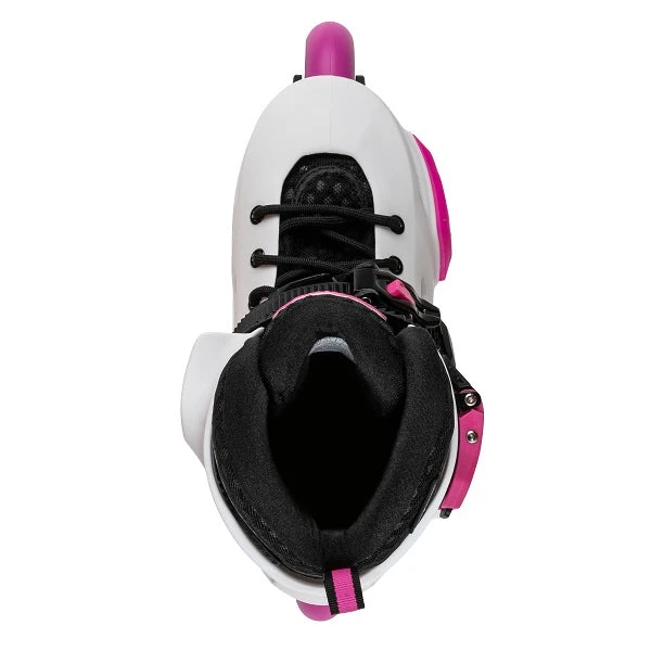 Rollerblade Apex Adjustable Inline Skates - White/Pink 5 Rollerblade Apex Adjustable Inline Skates - White/Pink - Image 3