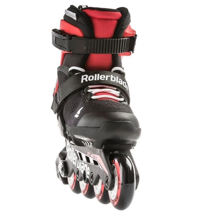 Rollerblade Microblade Kids Skates - Black/Red 4 Rollerblade Microblade Kids Skates - Black/Red - Image 2