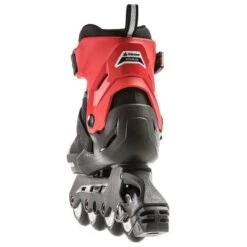 Rollerblade Microblade Kids Skates - Black/Red 8 Rollerblade Microblade Kids Skates - Black/Red -Blade Skate Shop rollerblade microblade kids inline skates black red rear 1