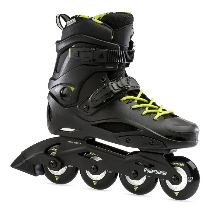 Rollerblade RB Cruiser Inline Skates - Black/Neon Yellow 3 Rollerblade RB Cruiser Inline Skates - Black/Neon Yellow