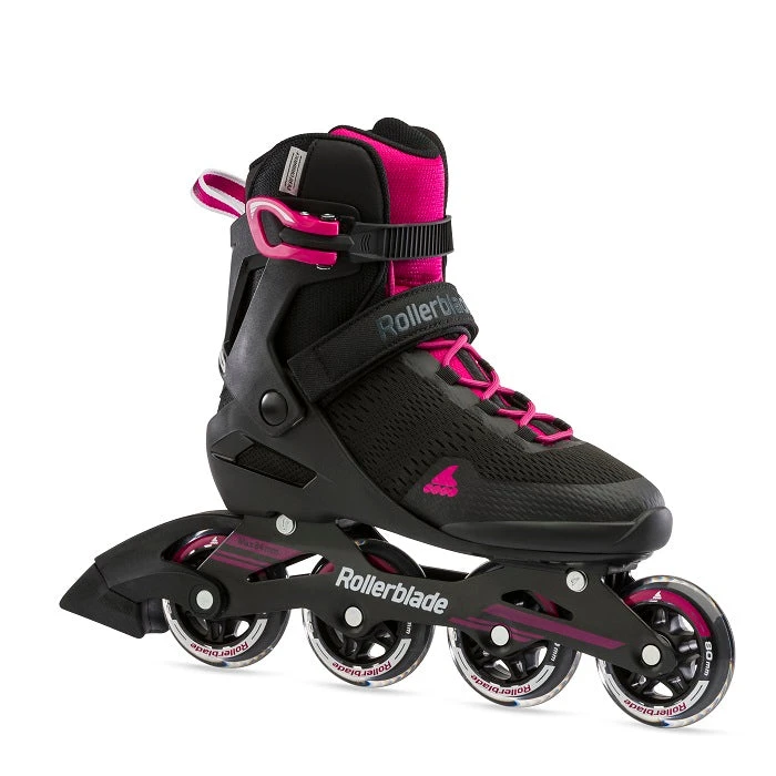 Rollerblade Sirio 80 Womens Inline Skates - Black/Raspberry 3 Rollerblade Sirio 80 Womens Inline Skates - Black/Raspberry