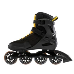 Rollerblade Spark 80 Inline Skates - Black/Yellow -Blade Skate Shop rollerblade spark 80 inline skates black yellow inside