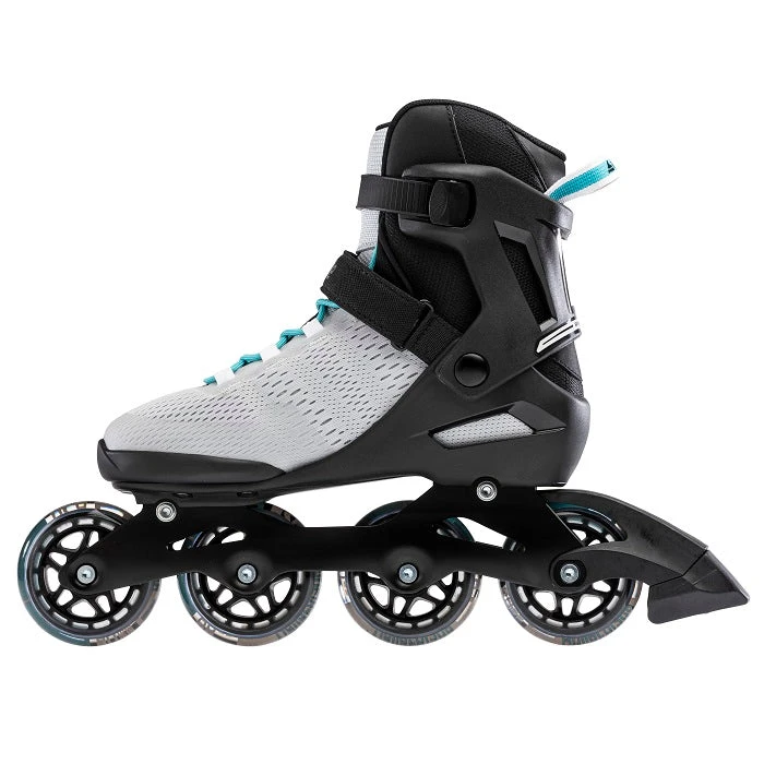 Rollerblade Spark 80 Womens Inline Skates - Grey/Turquoise 4 Rollerblade Spark 80 Womens Inline Skates - Grey/Turquoise - Image 2