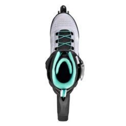 Rollerblade Zetrablade Elite Womens Skates - Black/Powder Blue -Blade Skate Shop rollerblade zetrablade elite womens skates black powder blue top