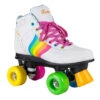 Rookie Forever Rainbow Quad Roller Skates - White -Blade Skate Shop rookie forever rainbow quad roller skates white