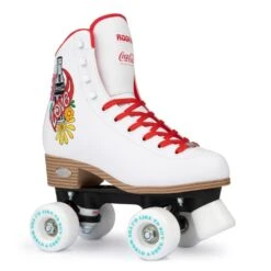 Rookie X Coca-Cola Love Roller Skates - White