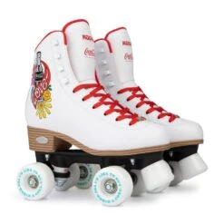Rookie X Coca-Cola Love Roller Skates - White 8 Rookie X Coca-Cola Love Roller Skates - White -Blade Skate Shop rookie x coca cola love roller skates white pair