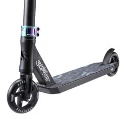 Sacrifice Flyte 100 V2 Stunt Scooter - Black/Neo 7 Sacrifice Flyte 100 V2 Stunt Scooter - Black/Neo -Blade Skate Shop sacrifice flyte 100 stunt scooter black close