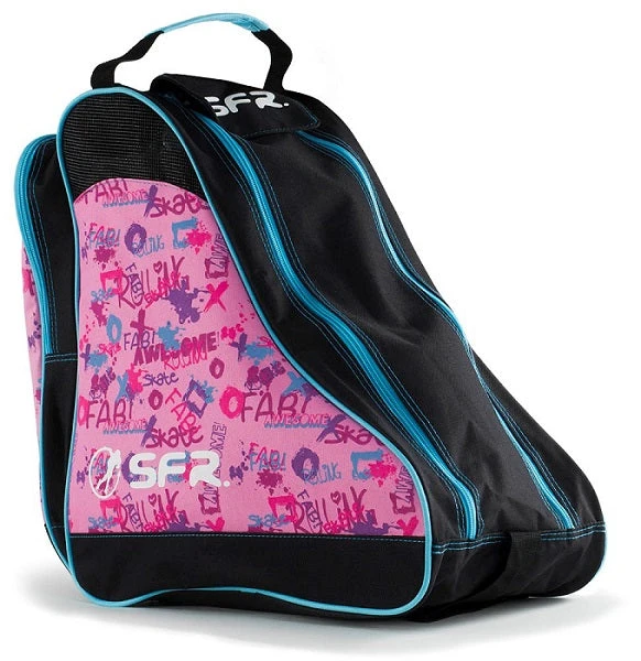 SFR Designer Skate Bag - Pink Graffiti 3 SFR Designer Skate Bag - Pink Graffiti