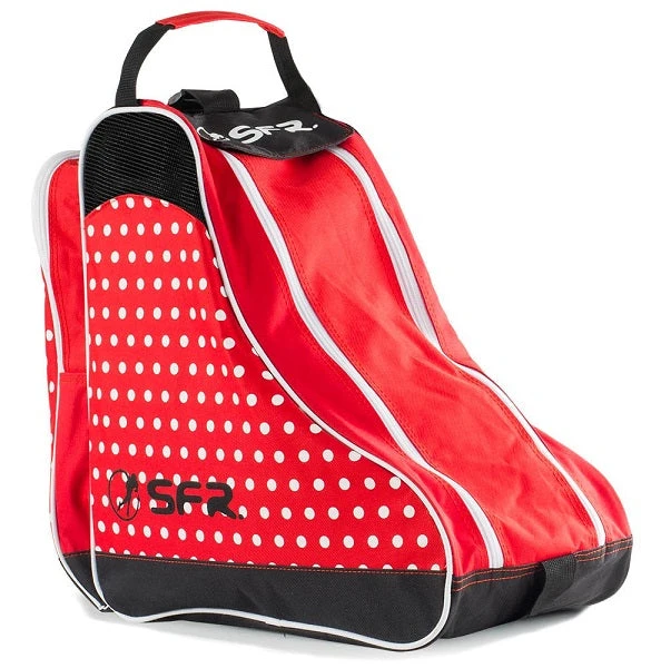 SFR Designer Skate Bag - Red Polka 2 SFR Designer Skate Bag - Red Polka