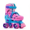 SFR Hurricane III Adjustable Roller Skates - Pink/Blue 2 SFR Hurricane III Adjustable Roller Skates - Pink/Blue -Blade Skate Shop sfr hurricane iii adjustable roller skates pink and blue