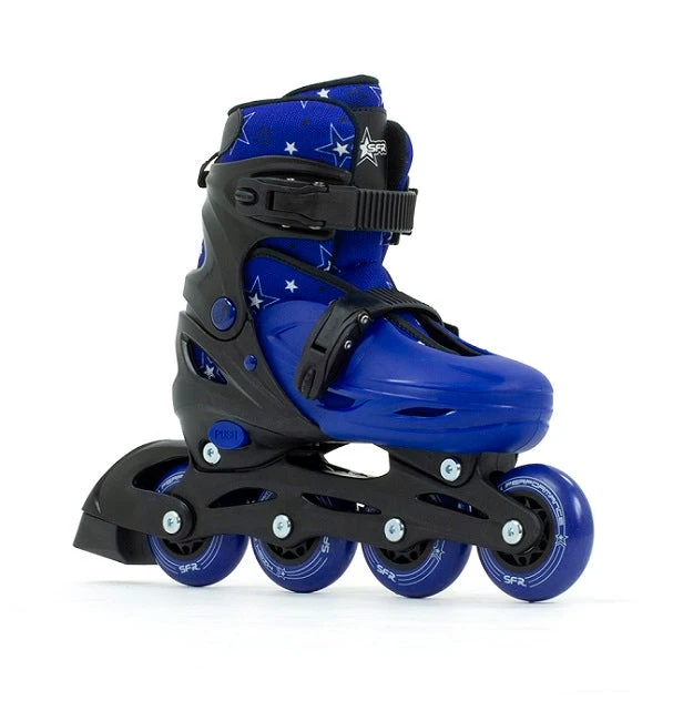 SFR Plasma Blue Adjustable Inline Skates 3 SFR Plasma Blue Adjustable Inline Skates