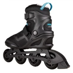 Skatelife Aztec Inline Skates - Black/Blue 5 Skatelife Aztec Inline Skates - Black/Blue -Blade Skate Shop skatelife aztec inline skates black blue angle
