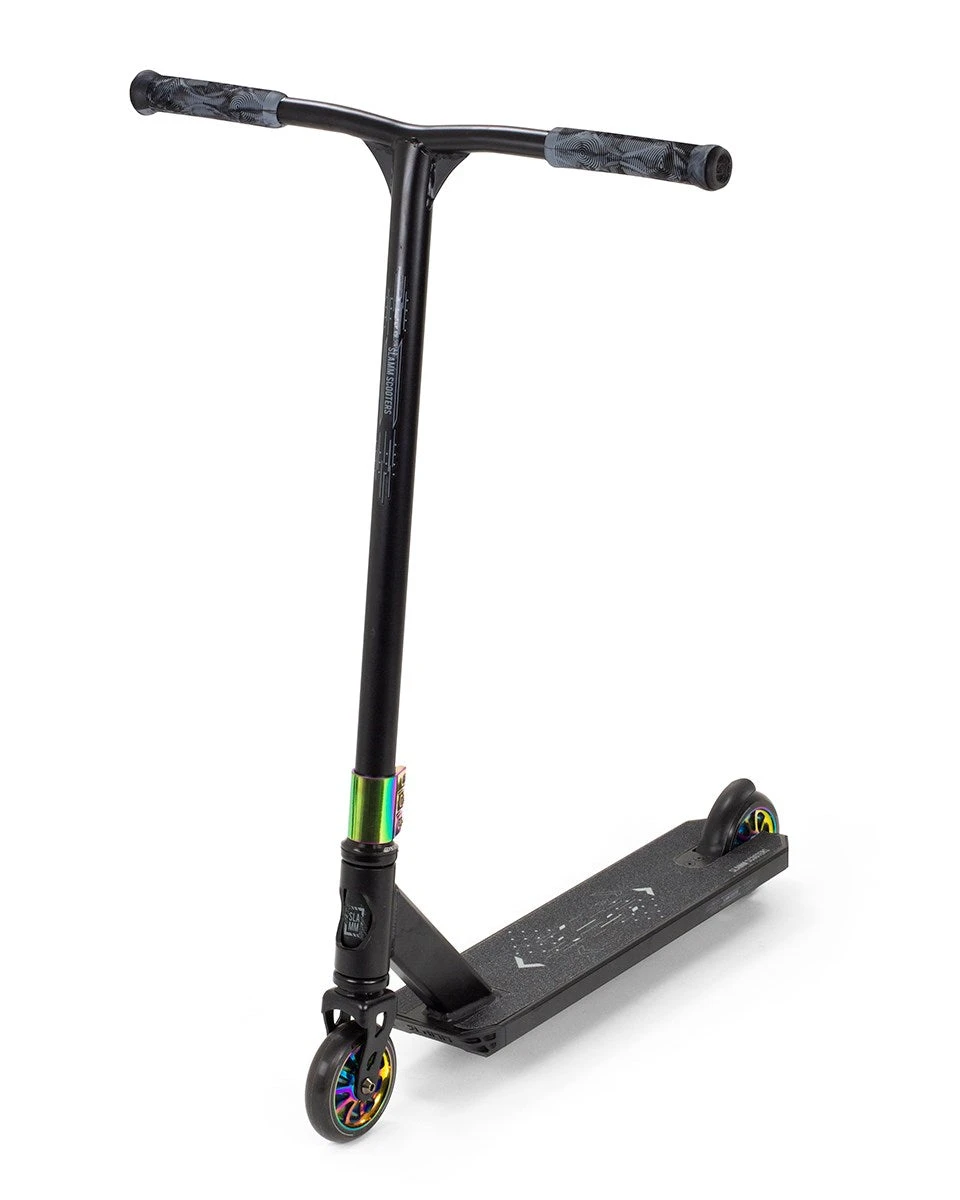 Slamm Classic V9 Stunt Scooter - Black/Neochrome 3 Slamm Classic V9 Stunt Scooter - Black/Neochrome
