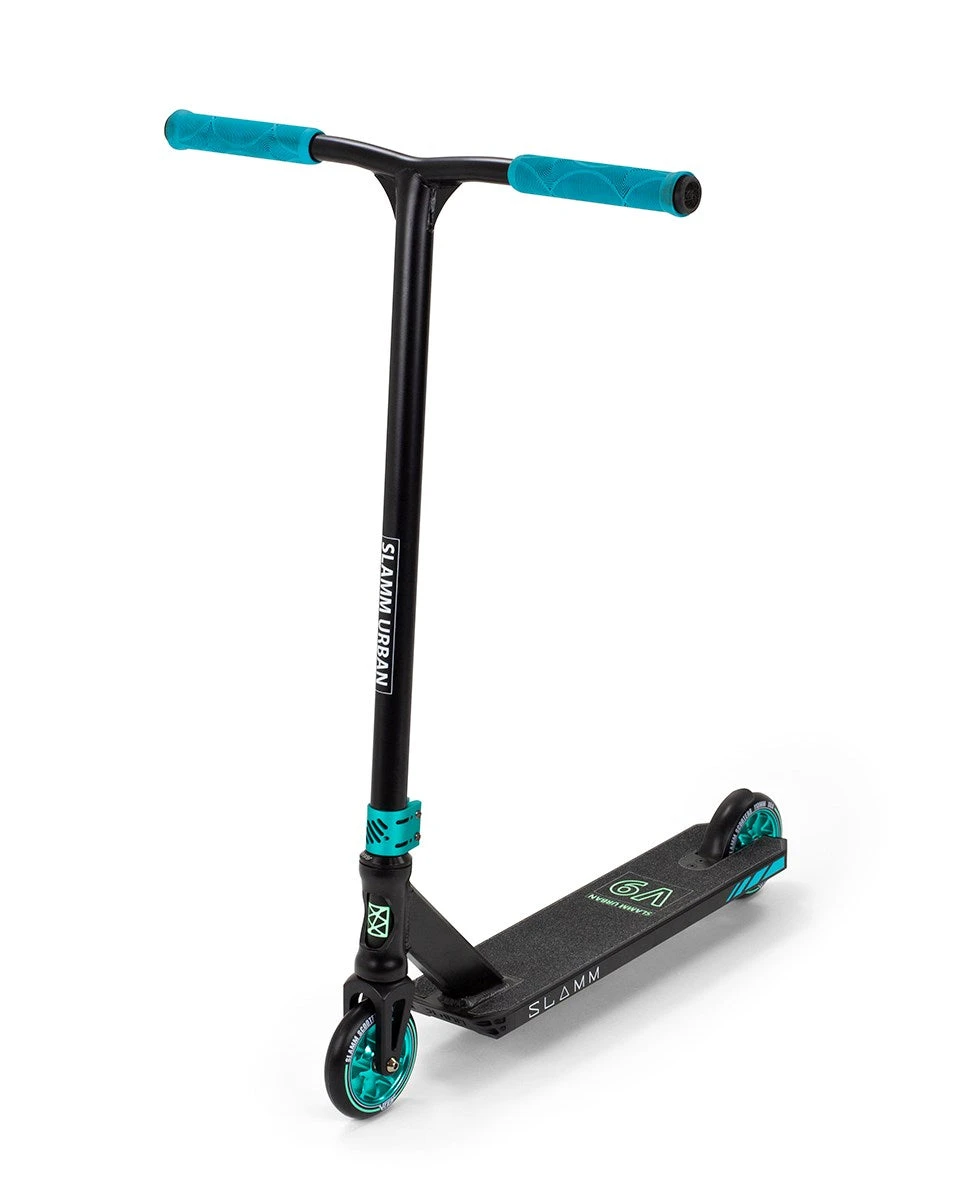 Slamm Urban V9 Stunt Scooter - Black/Teal 3 Slamm Urban V9 Stunt Scooter - Black/Teal