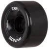 Sonar Zen Black Quad Roller Skate Wheels 62mm - Set Of 4 -Blade Skate Shop sonar zen black quad roller skate wheels