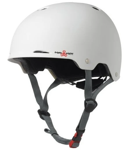 Triple 8 Gotham Helmet - White 3 Triple 8 Gotham Helmet - White