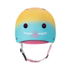 Triple 8 Sweatsaver Helmet - Shaved Ice 7 Triple 8 Sweatsaver Helmet - Shaved Ice -Blade Skate Shop triple 8 sweatsaver helmet shaved ice back