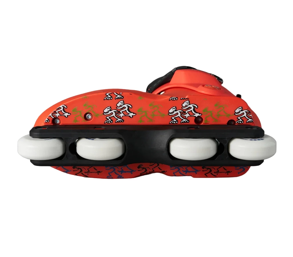 Them 909 X WKND Skateboards 58mm Orange Skates 4 Them 909 X WKND Skateboards 58mm Orange Skates - Image 2