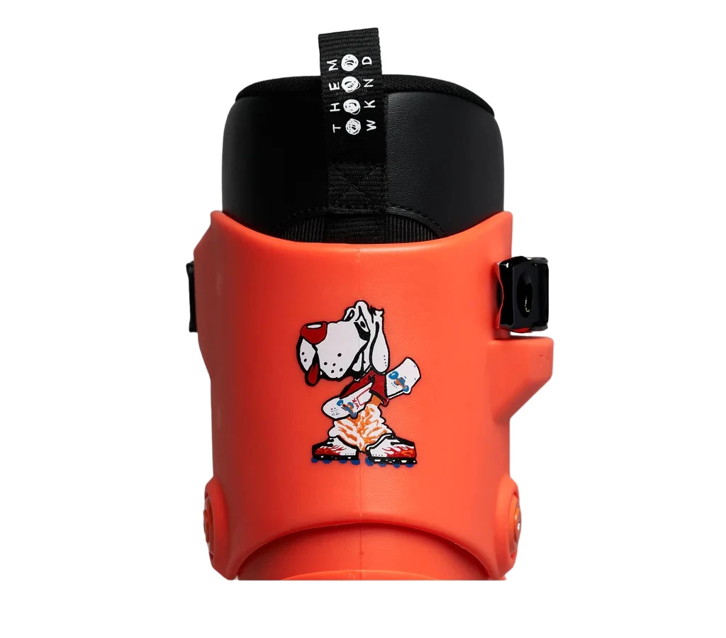 Them 909 X WKND Skateboards 58mm Orange Skates 5 Them 909 X WKND Skateboards 58mm Orange Skates - Image 3