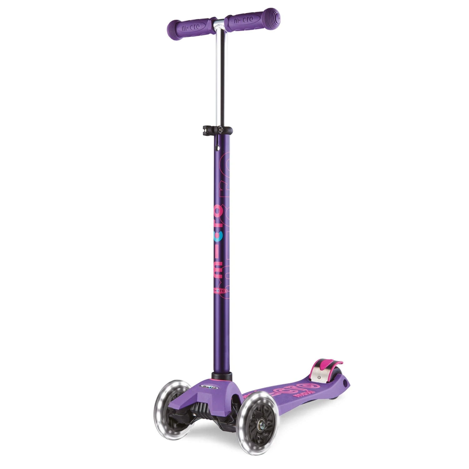 Maxi Micro Deluxe LED Scooter - Purple 3 Maxi Micro Deluxe LED Scooter - Purple